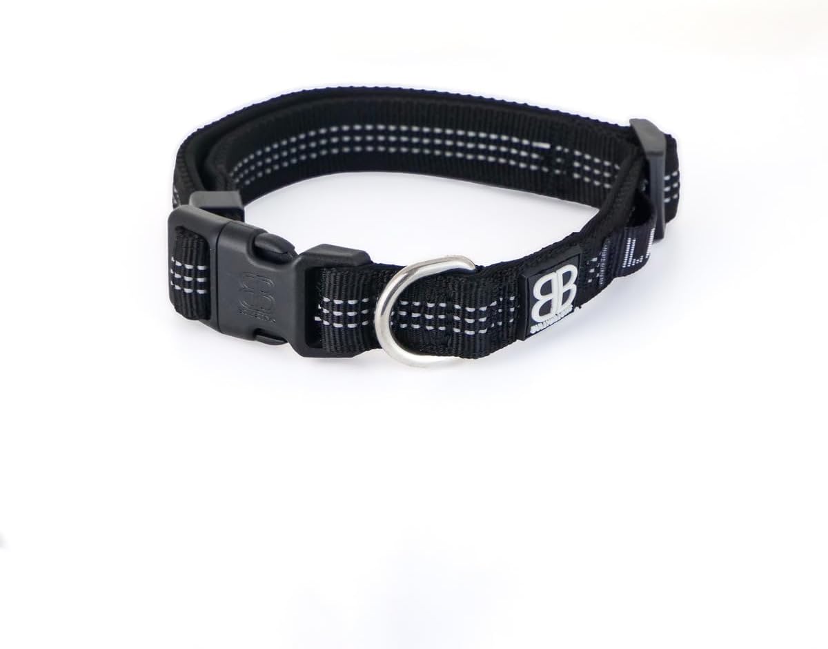 Thumbnail 3 de Active Casual Dog Collar in Cotton & Mesh Design (Orange, Large) — Lightweight and Adjustable