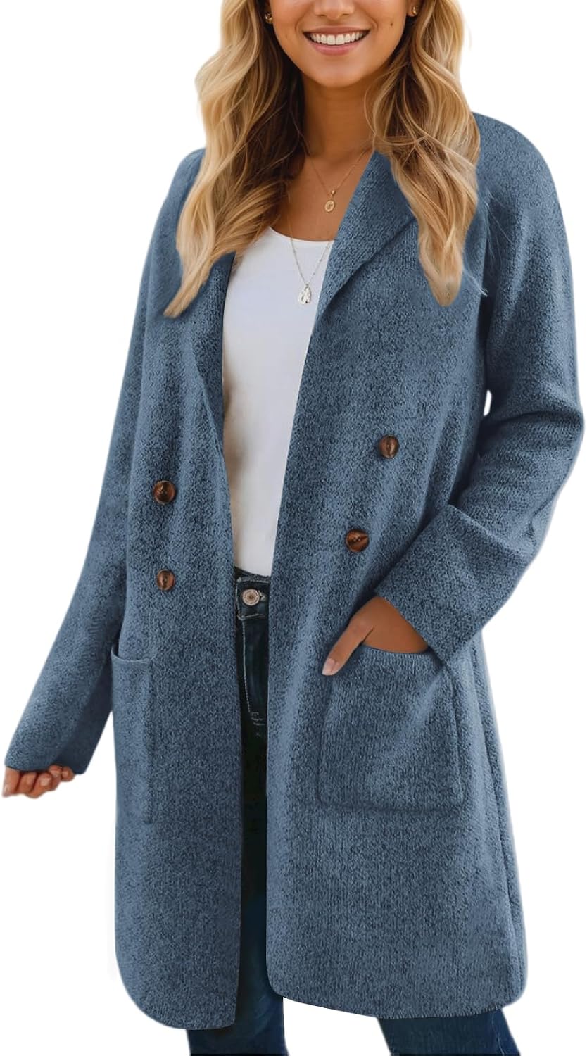 Thumbnail 6 de VIMPUNEC Fall Long Cardigan sweater coatigan
