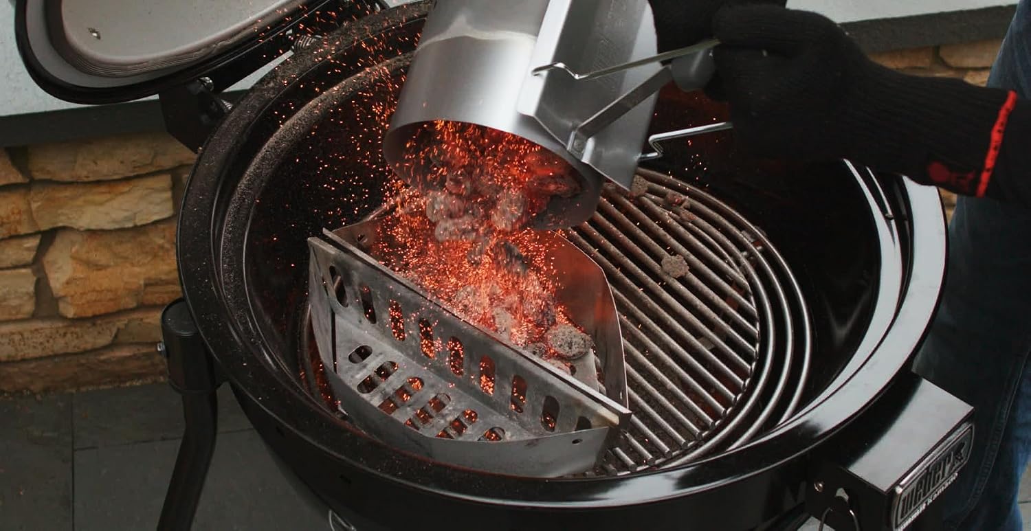 Detalle de Weber チャコールブリケット 8kg ココナッツシェル由来・約2時間燃焼