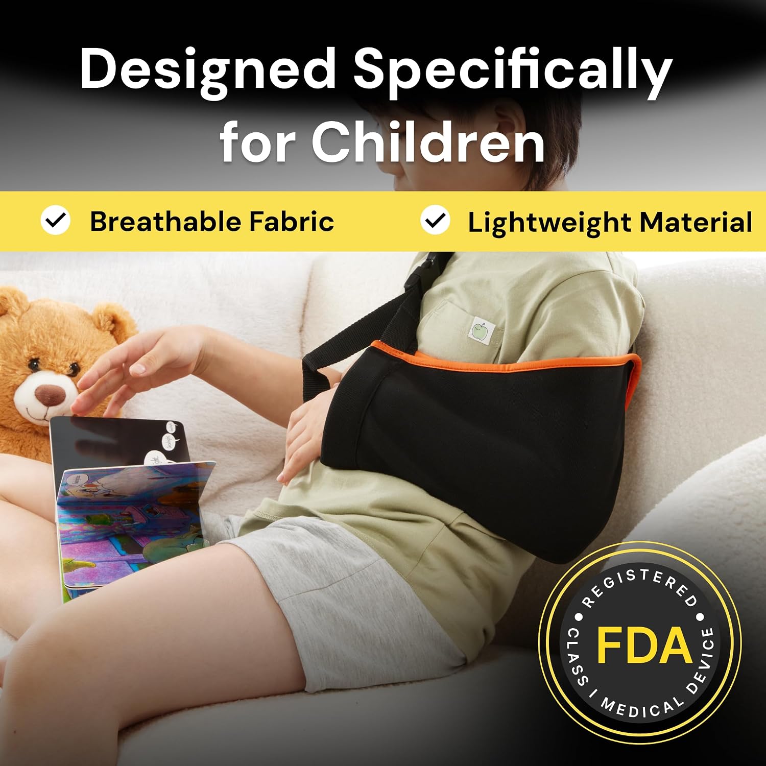 Thumbnail 2 de BraceUP Arm Sling for Kids 110–150 cm