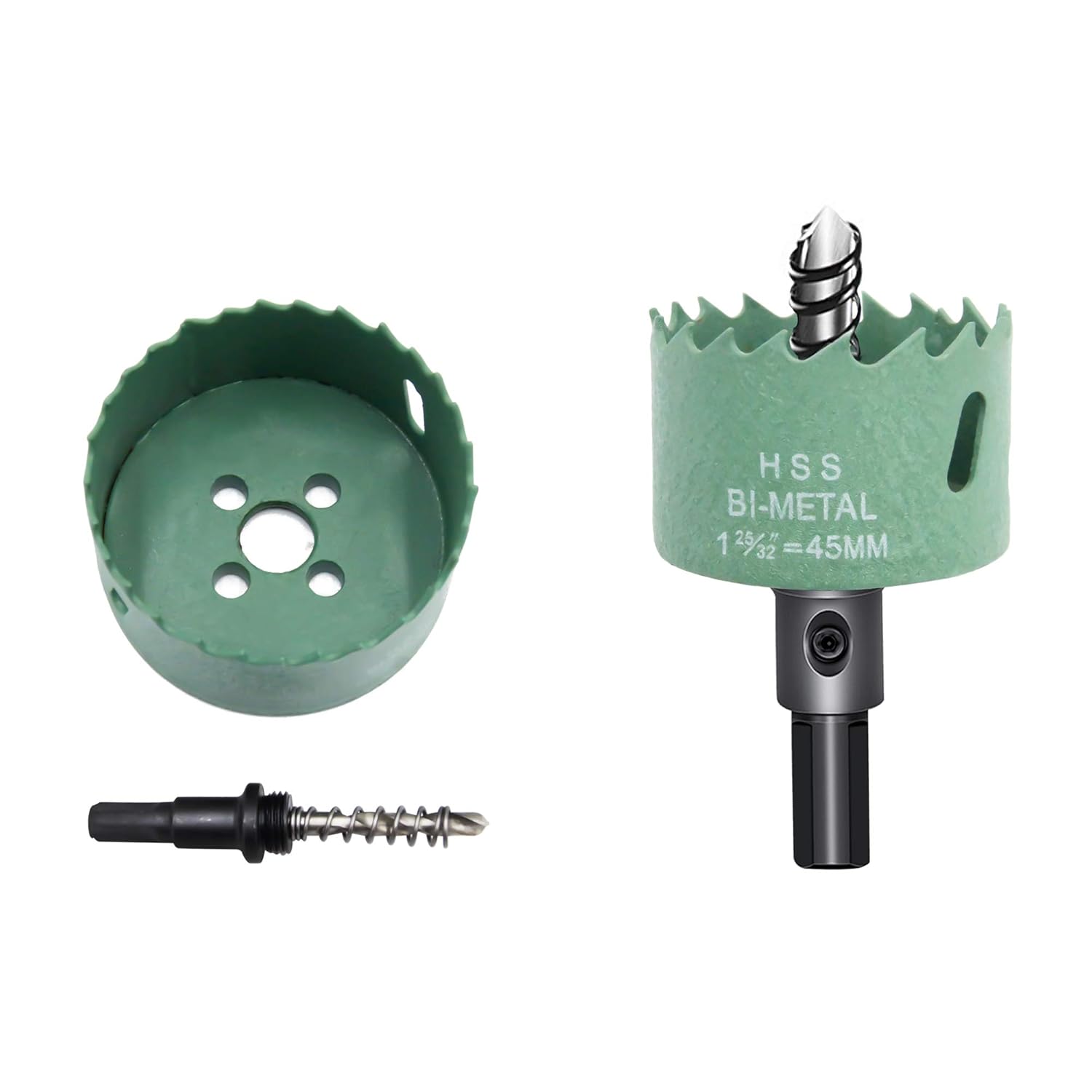 Detalle 2 de Laiwei 70mm HSS bi-metal hole saw (2.7") for wood, plasterboard and metal profiles