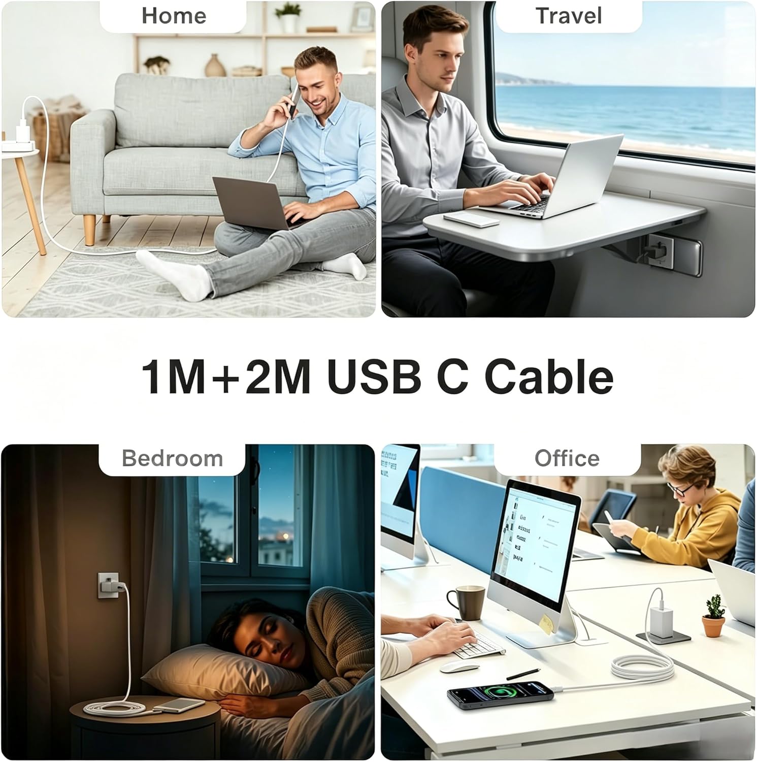 Thumbnail 5 de 20W iPhone Fast Charger with 2m USB‑C to Lightning cable