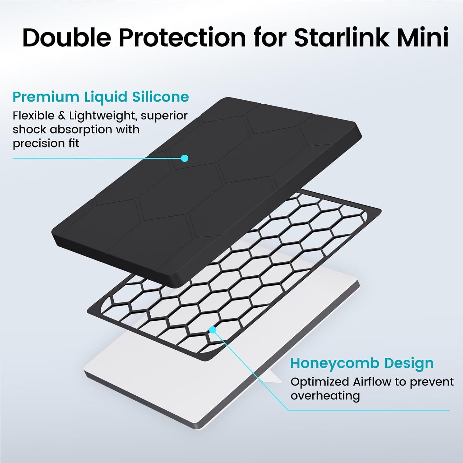 Thumbnail 6 de Starlink Mini Cover: Hailproof, Shockproof, and Heat-Dissipating Protective Case for Outdoor Adventures