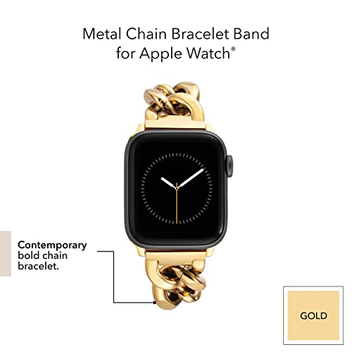 Detalle de Anne Klein Pulsera de Cadena para Apple Watch - Elegancia