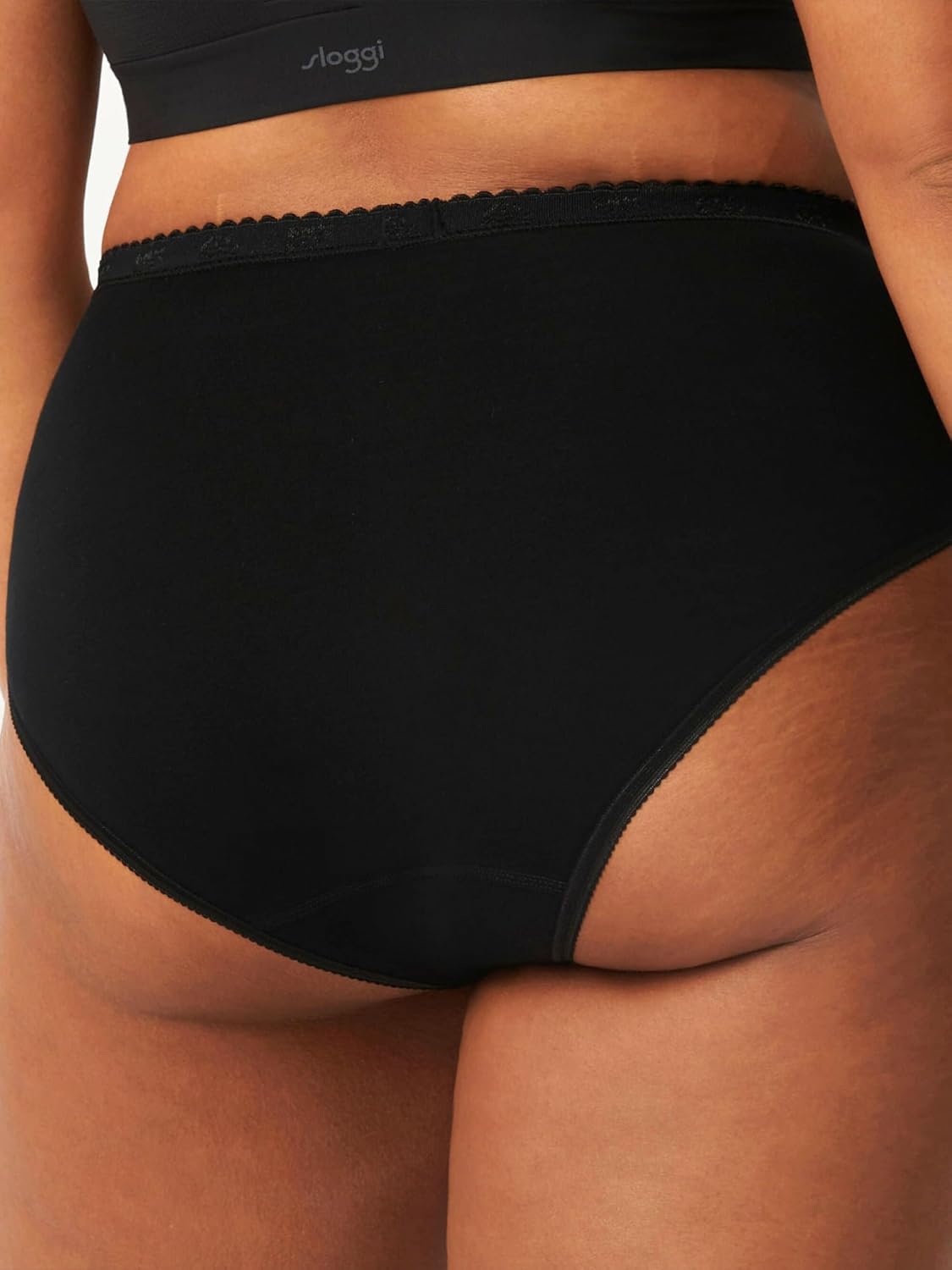 Thumbnail 1 de Sloggi Chic Midi 4p Culotte Femme (Lot de 4) — Confort en coton avec stretch