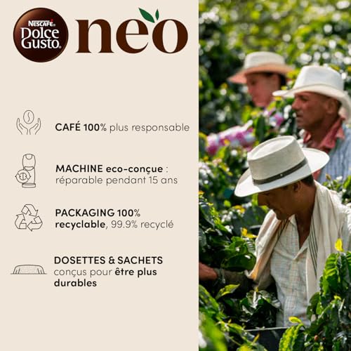 Detalle de NESCAFÉ Dolce Gusto NEO Starbucks Caramel Macchiato, 30 Tasses — dégustation et confort au quotidien