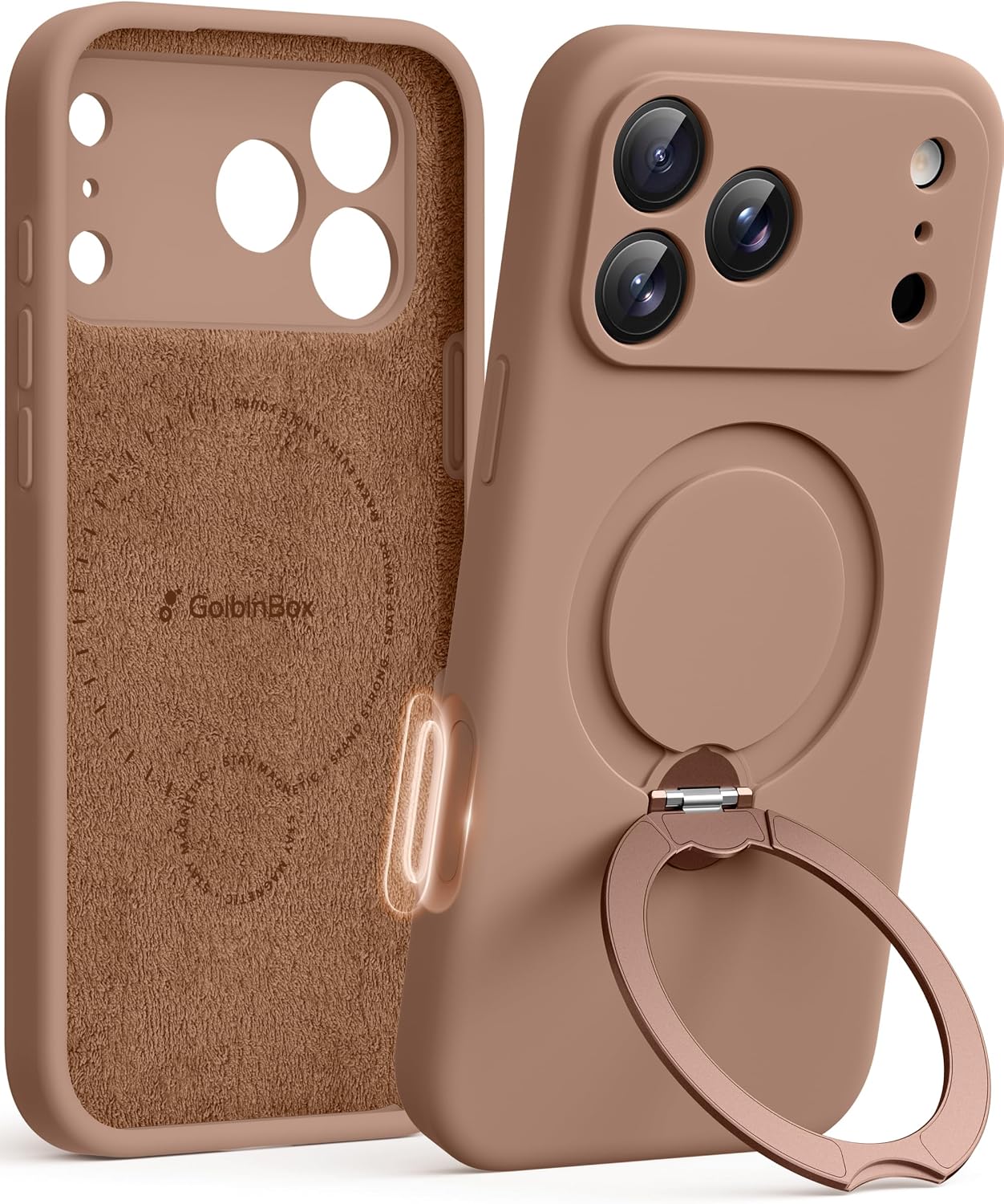 Detalle de GolbinBox 17 Pro Max 6.9" silicone case