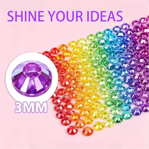 Thumbnail 2 de Ohohoo 42000 PCS Resin Jelly Rhinestones Bedazzling Kit