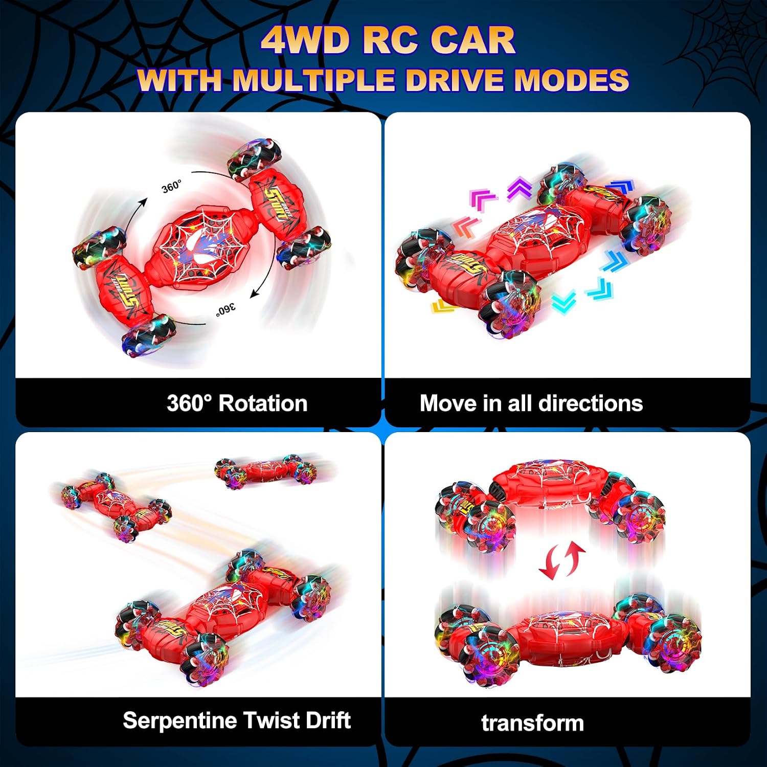 Thumbnail 5 de Nikuku Remote Control Car 2.4GHz 4WD Gesture