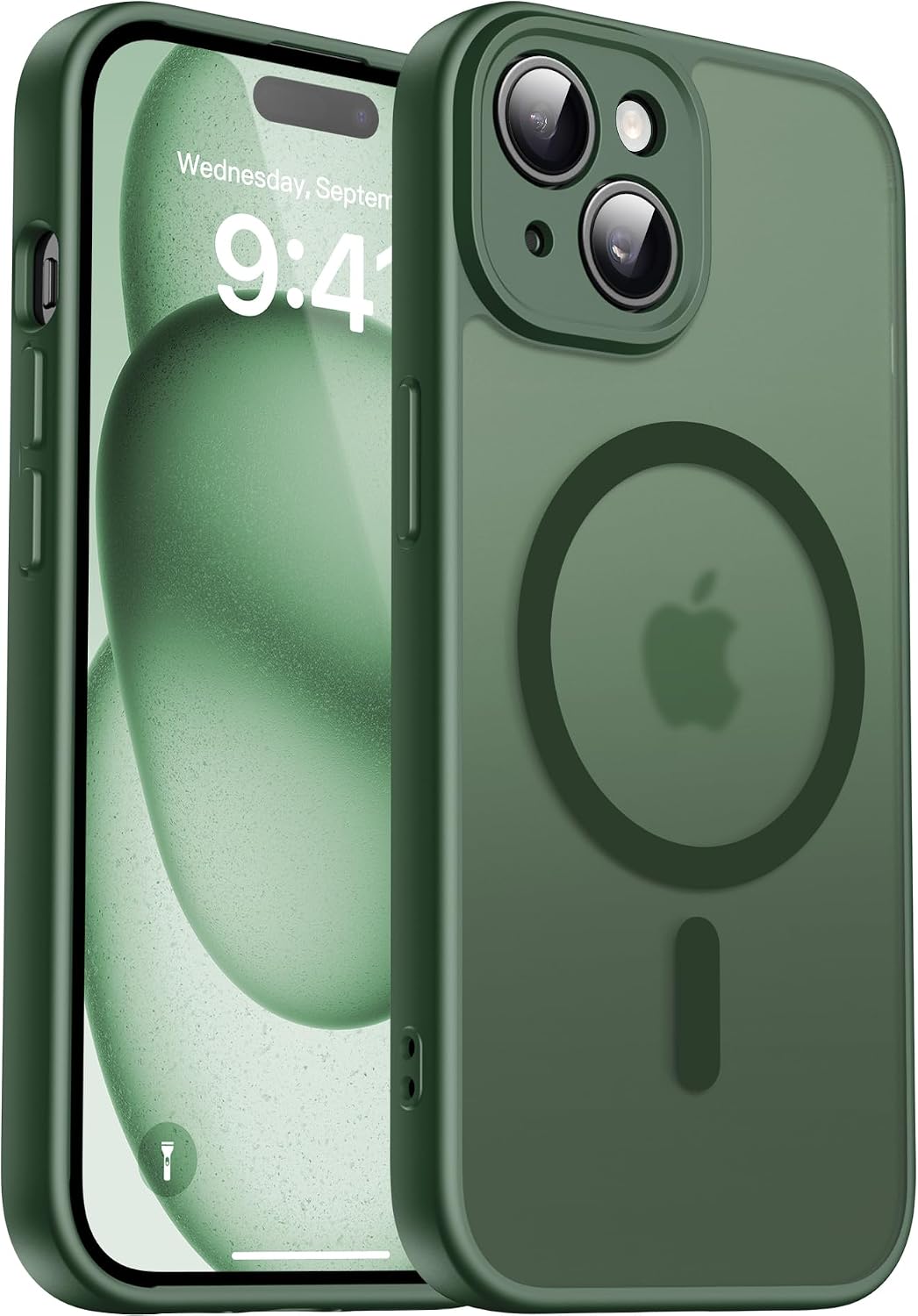 Detalle de Natiiozie Cover Magnetica iPhone 15 6.1"