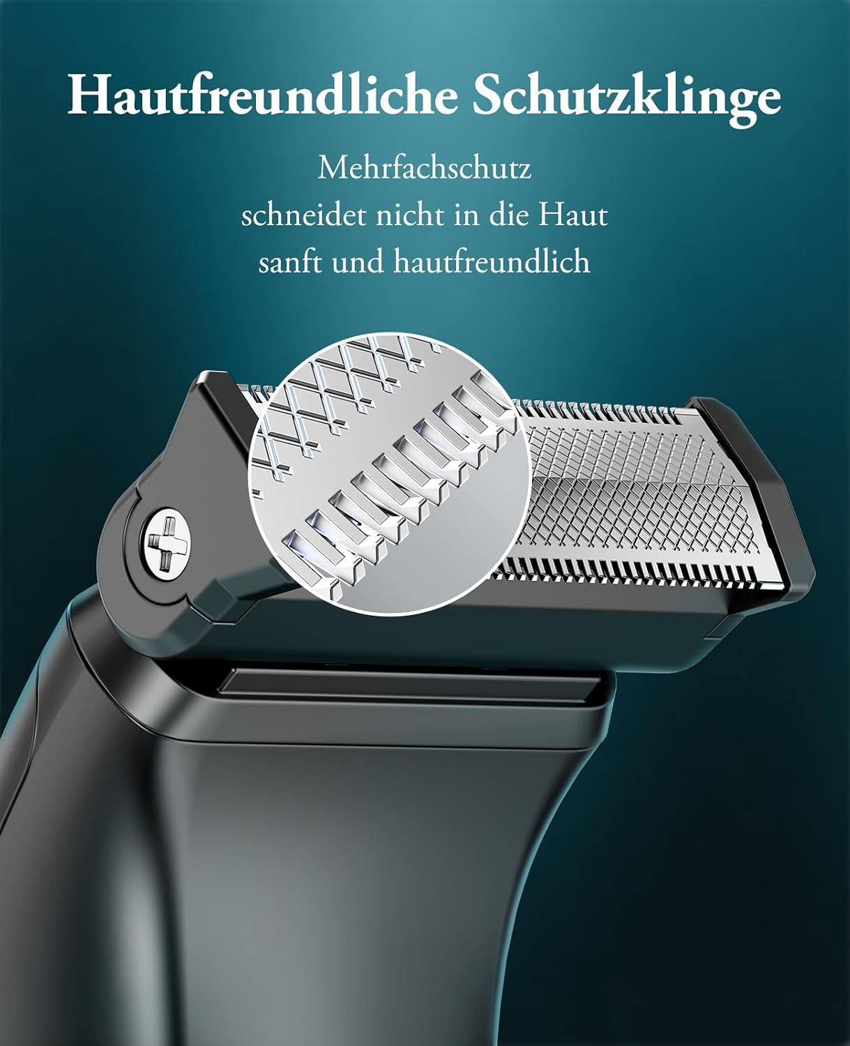 Thumbnail 1 de kensen Intimrasierer Mann 2-in-1 Körperrasierer
