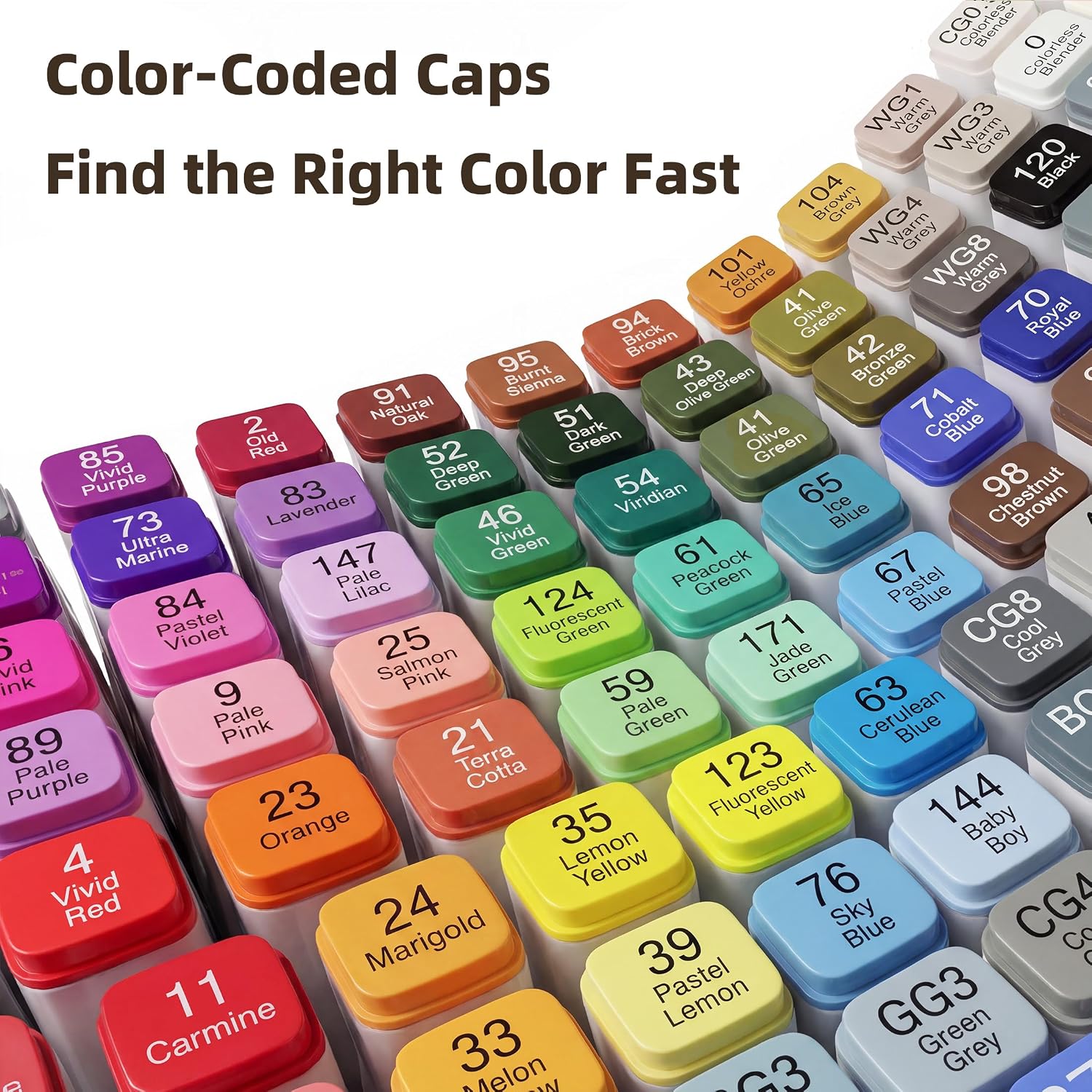 Thumbnail 5 de MemOffice Alcohol Markers 120 Colors