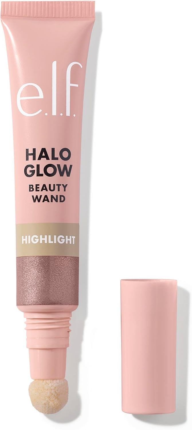 Detalle de e.l.f. Halo Glow Highlight Beauty Wand Rose Quartz vloeibare highlighter
