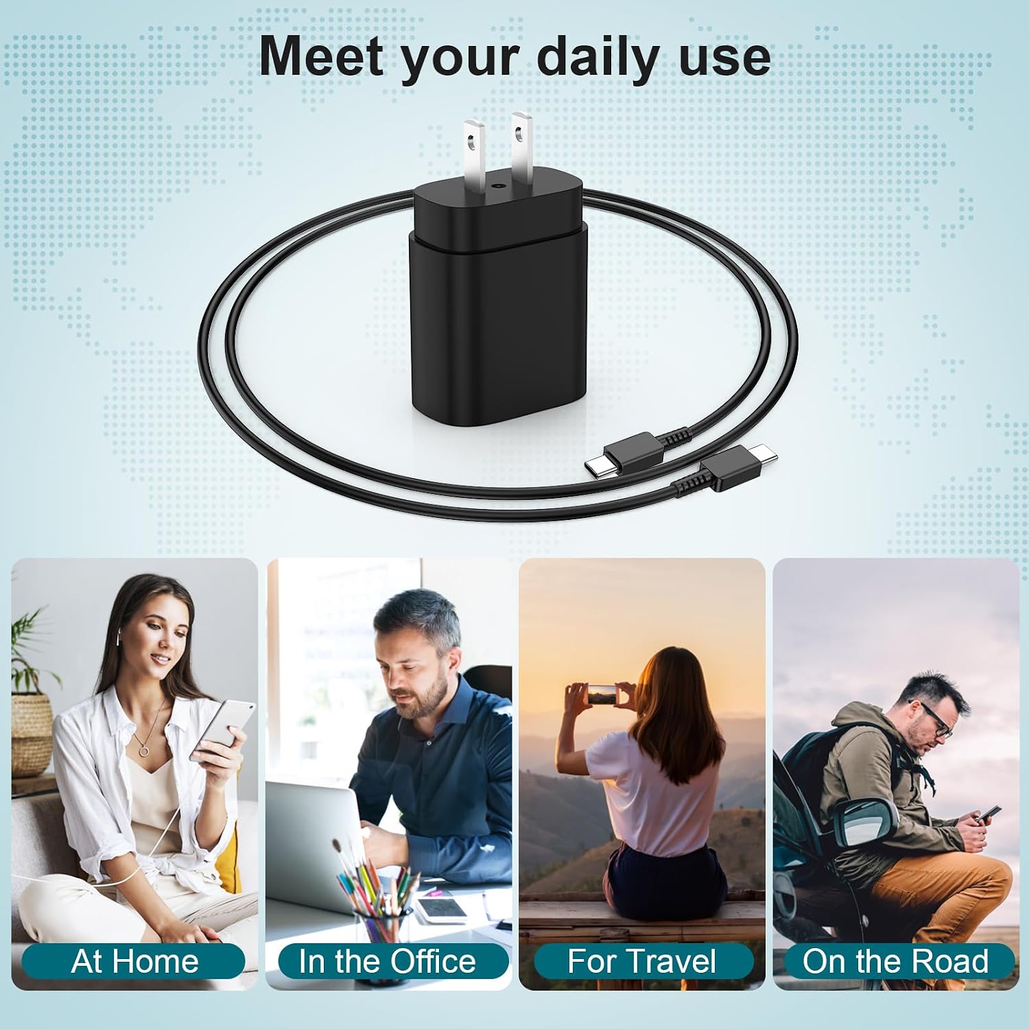 Thumbnail 6 de 25W Super Fast Charging Cord for Samsung Galaxy