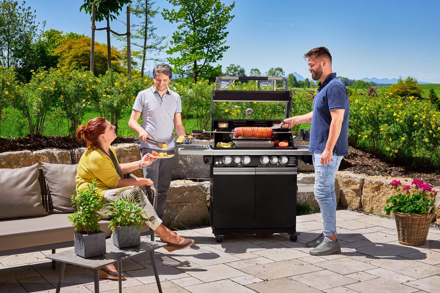 Thumbnail 4 de RÖSLE Premium Barbecue-Grillzange – Edelstahlqualität mit patentiertem Verschlusssystem
