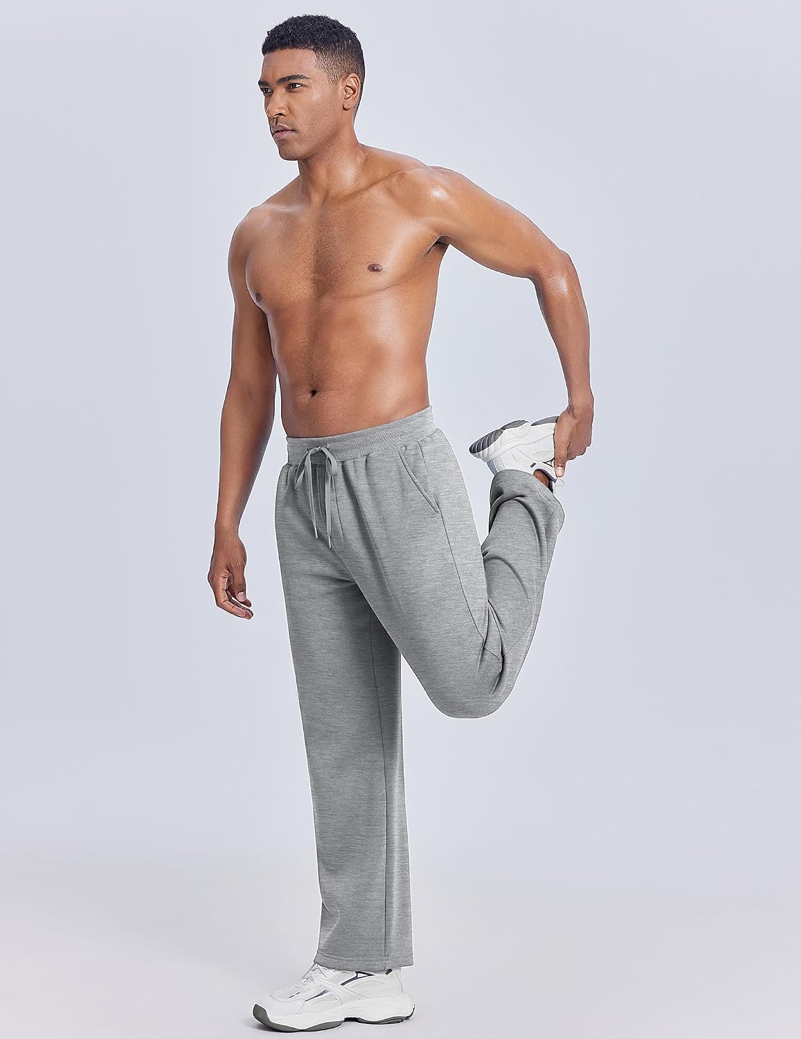 Detalle de Pantalon de jogging homme PINSPARK en polaire thermique avec poches