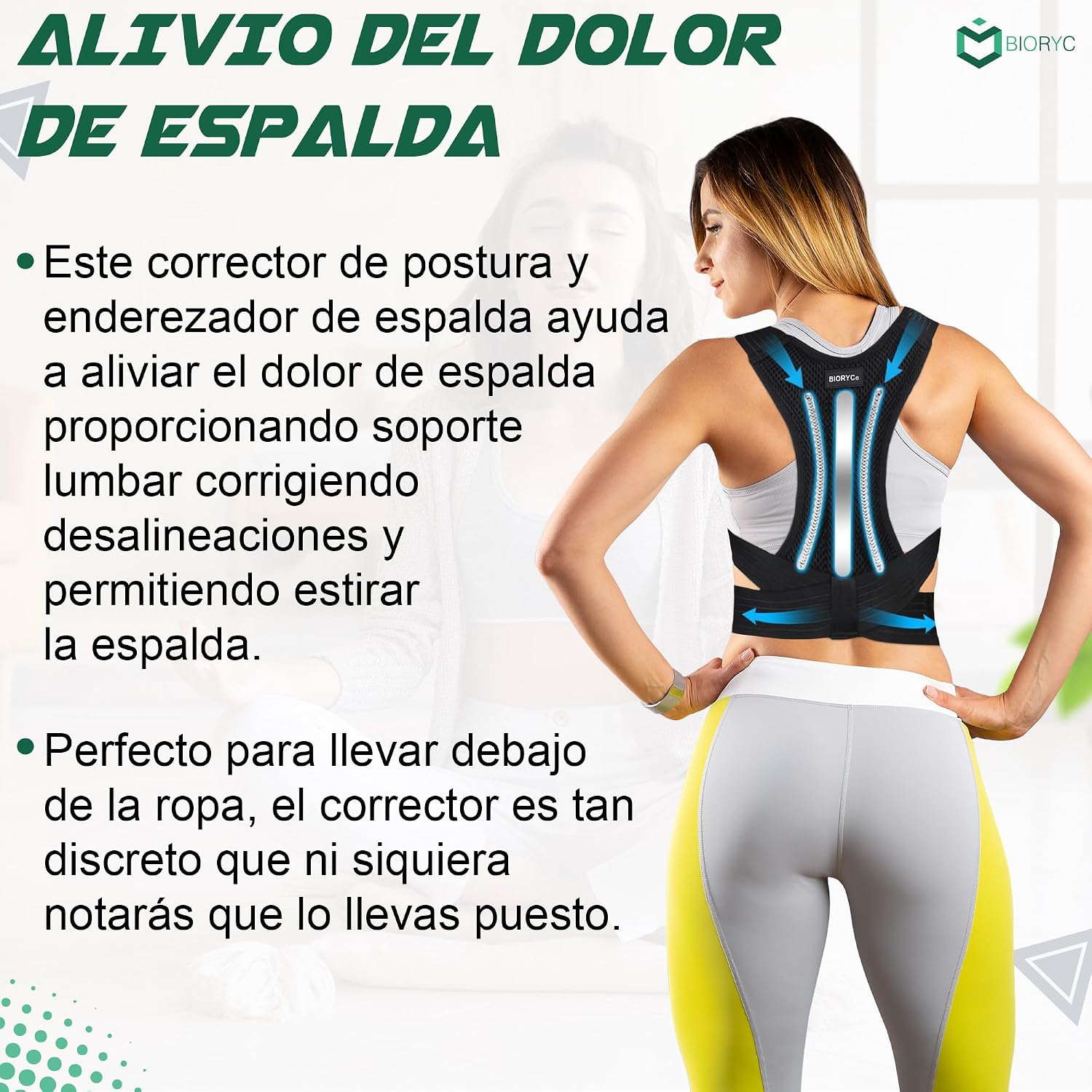 Thumbnail 6 de BIORYC Corrector Postura Espalda Ajustable