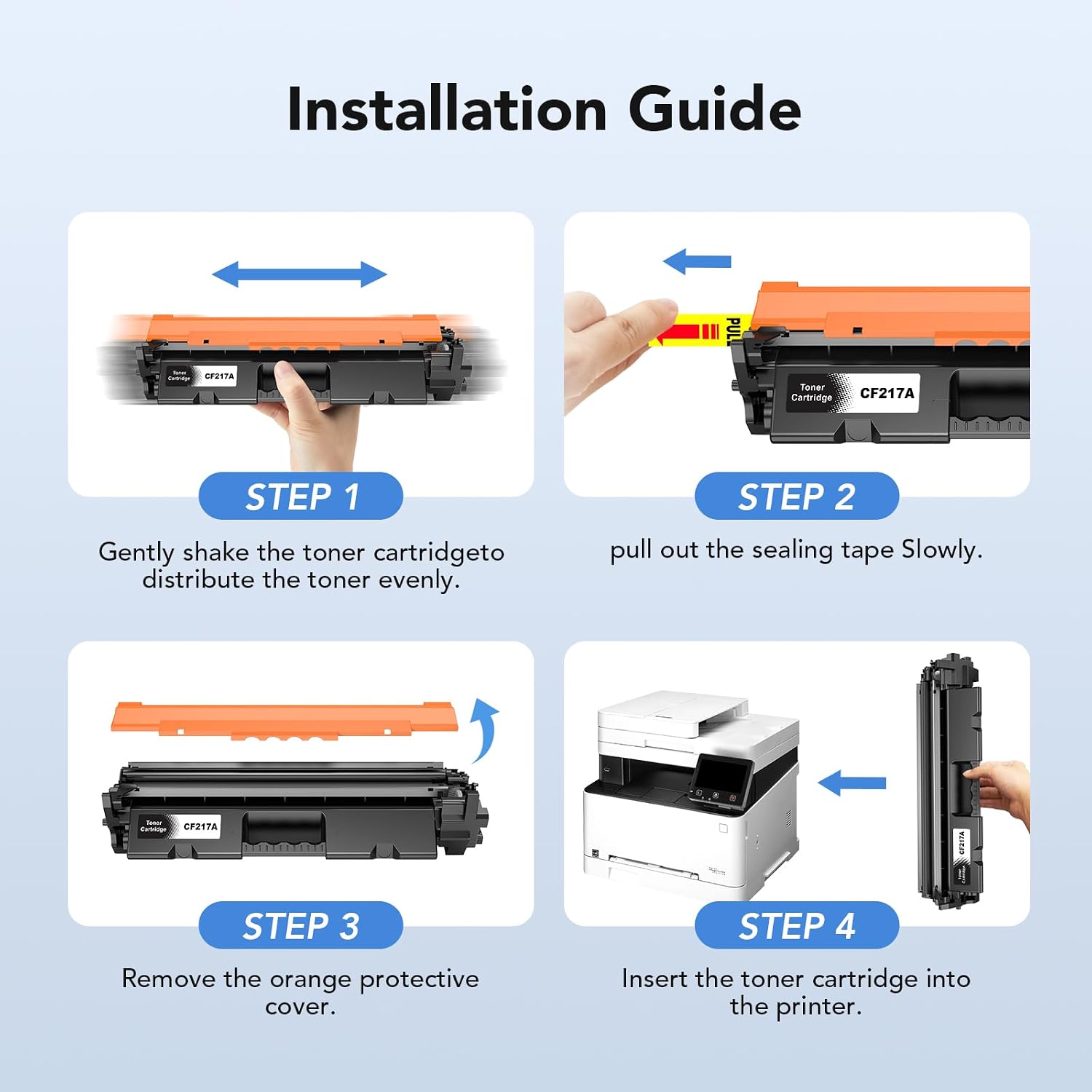 Detalle de Colorfly 17A CF217A Compatibile: 2x Toner Nero per HP LaserJet Pro M102/M130 – Qualità affidabile a prezzo contenuto