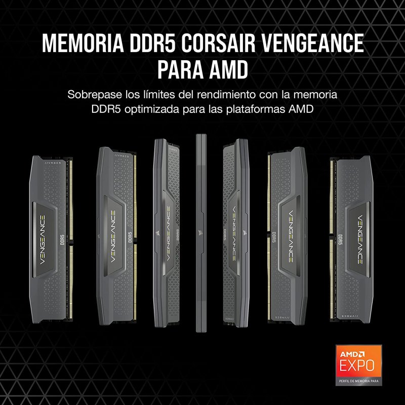Thumbnail 3 de Corsair Vengeance DDR5 6000MHz 64GB