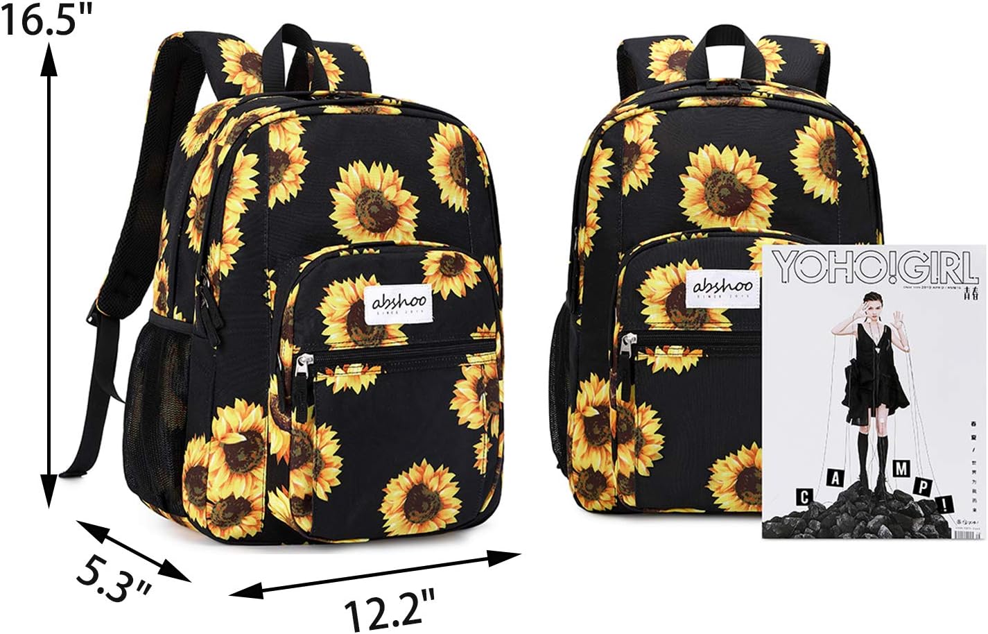 Thumbnail 4 de abshoo Classical Basic Travel Backpack water-resistant