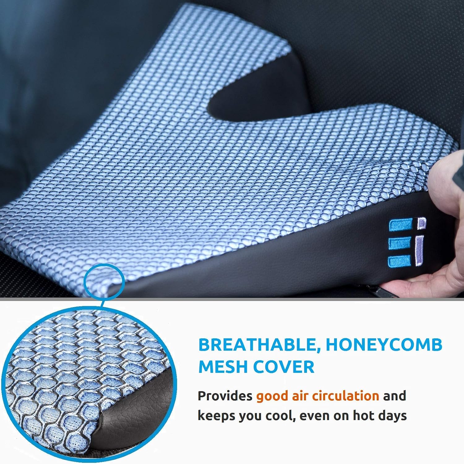 Detalle 2 de Memory Foam Car Seat Cushion