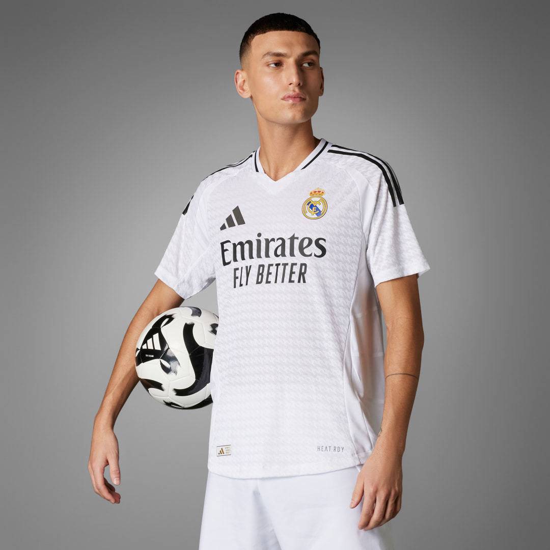 Detalle de Camiseta primera equipación Real Madrid 24/25 Authentic – Adidas