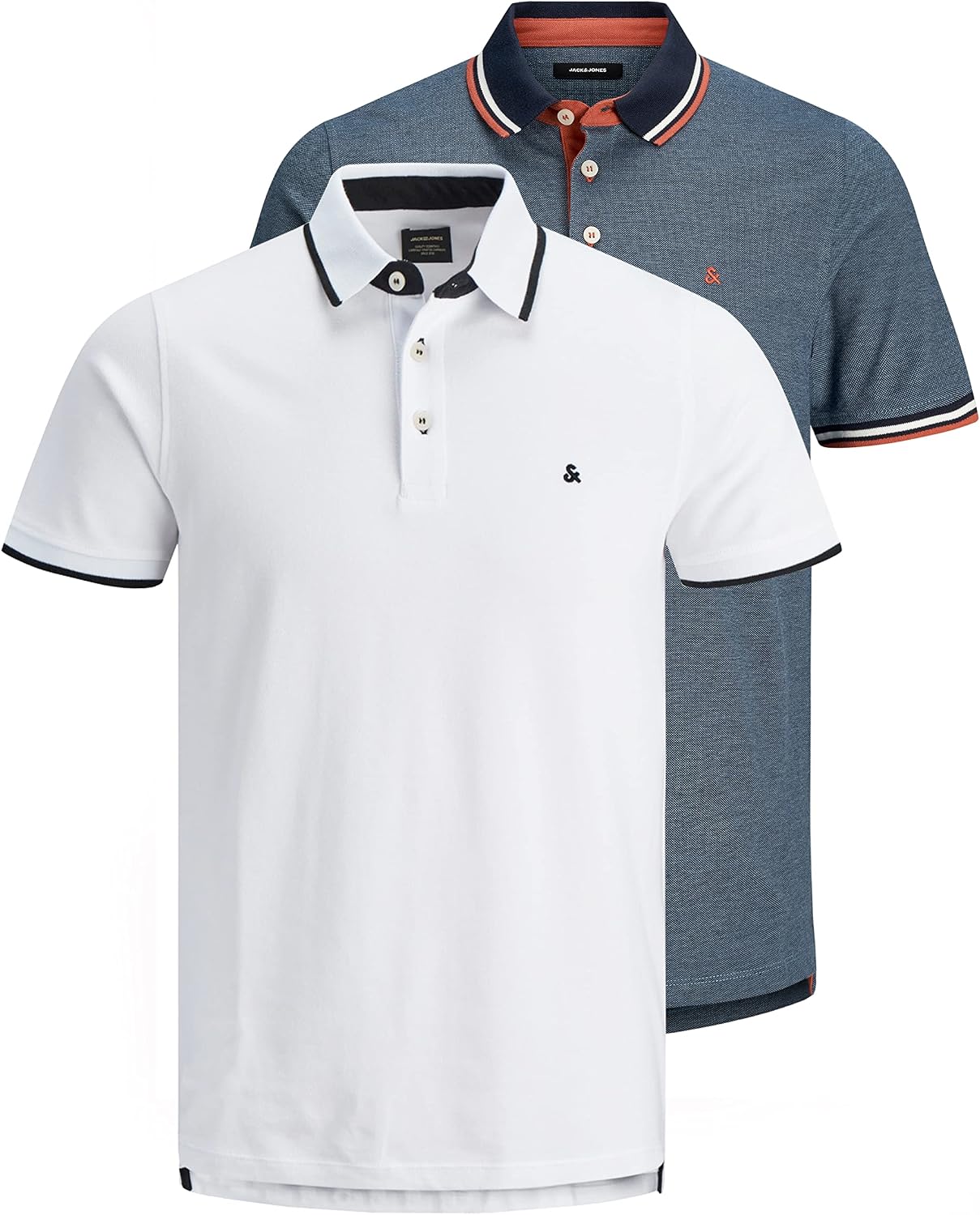 Thumbnail 6 de Jack & Jones Herren Jjepaulos Polo Ss Noos Polo… (1er Pack) – Polohemd aus 100% Baumwolle