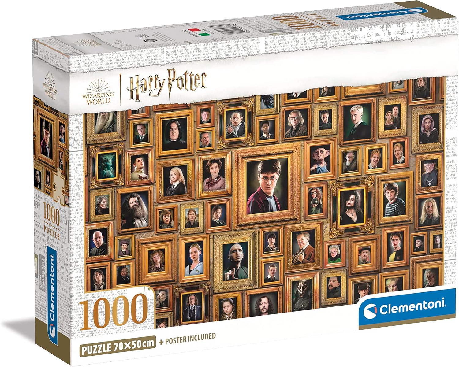Detalle de Clementoni Impossible Puzzle Harry Potter da 1000 pezzi (39786) da 70x50 cm