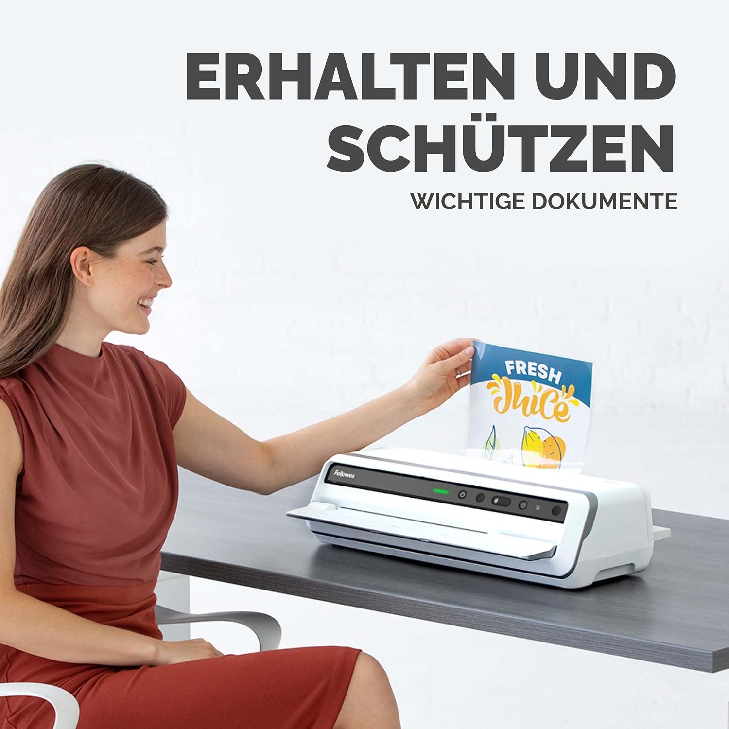 Thumbnail 5 de Fellowes Laminierfolien A4, 80 Mikron (2 x 80 μm), glänzend – Value Pack 250 Stück