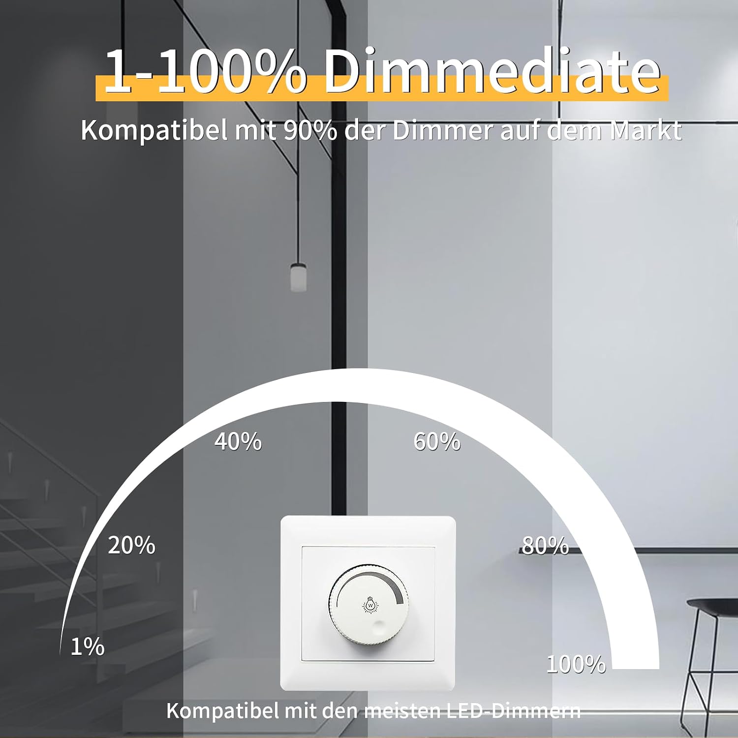 Thumbnail 3 de I-SHUNFA G9-1313LED-NEW dimbare G9-ledlampen 3 W, 6000 K, set van 5