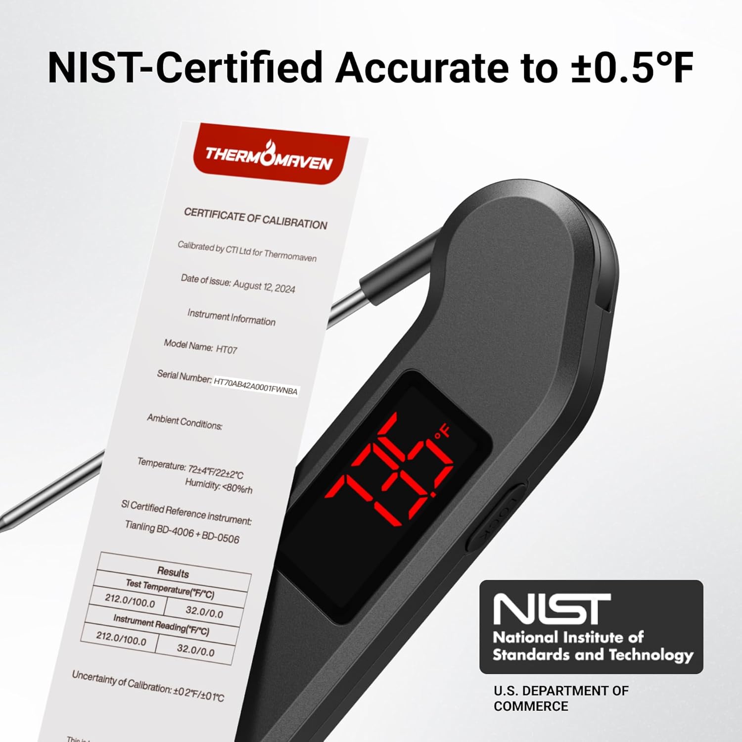 Detalle de Professional Digital Meat Thermometer