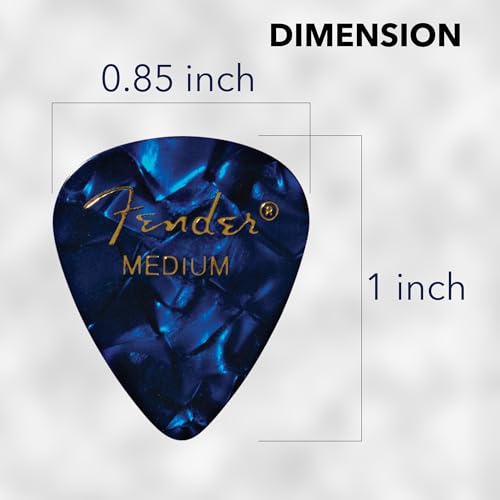 Thumbnail 7 de Fender Premium Picks Sampler 12 Pack: Thin, Medium & Heavy Gauges (Austin Bazaar Exclusive)
