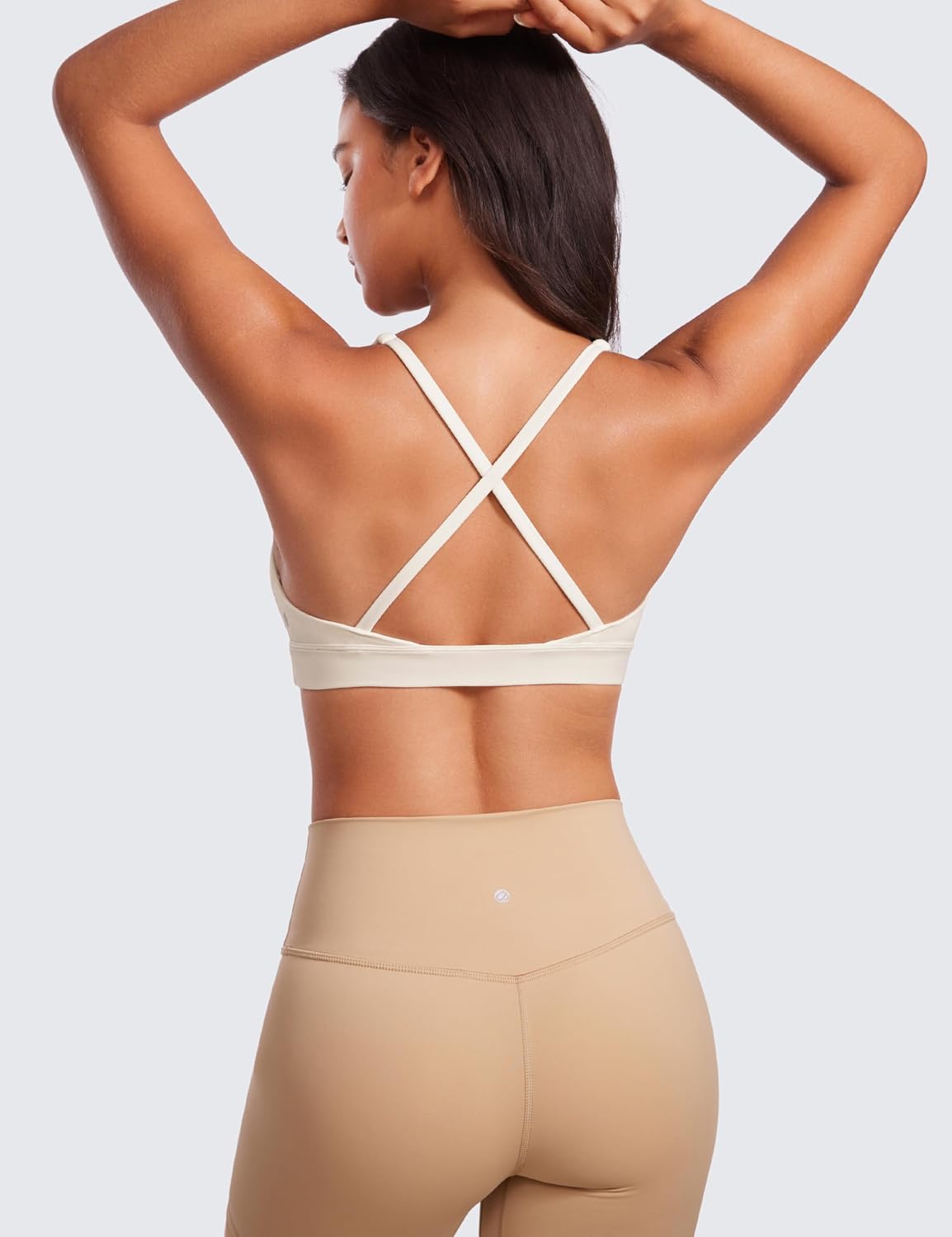 Detalle de CRZ YOGA Butterluxe Profondo Scollo a V reggiseno sport imbottito con incrocio