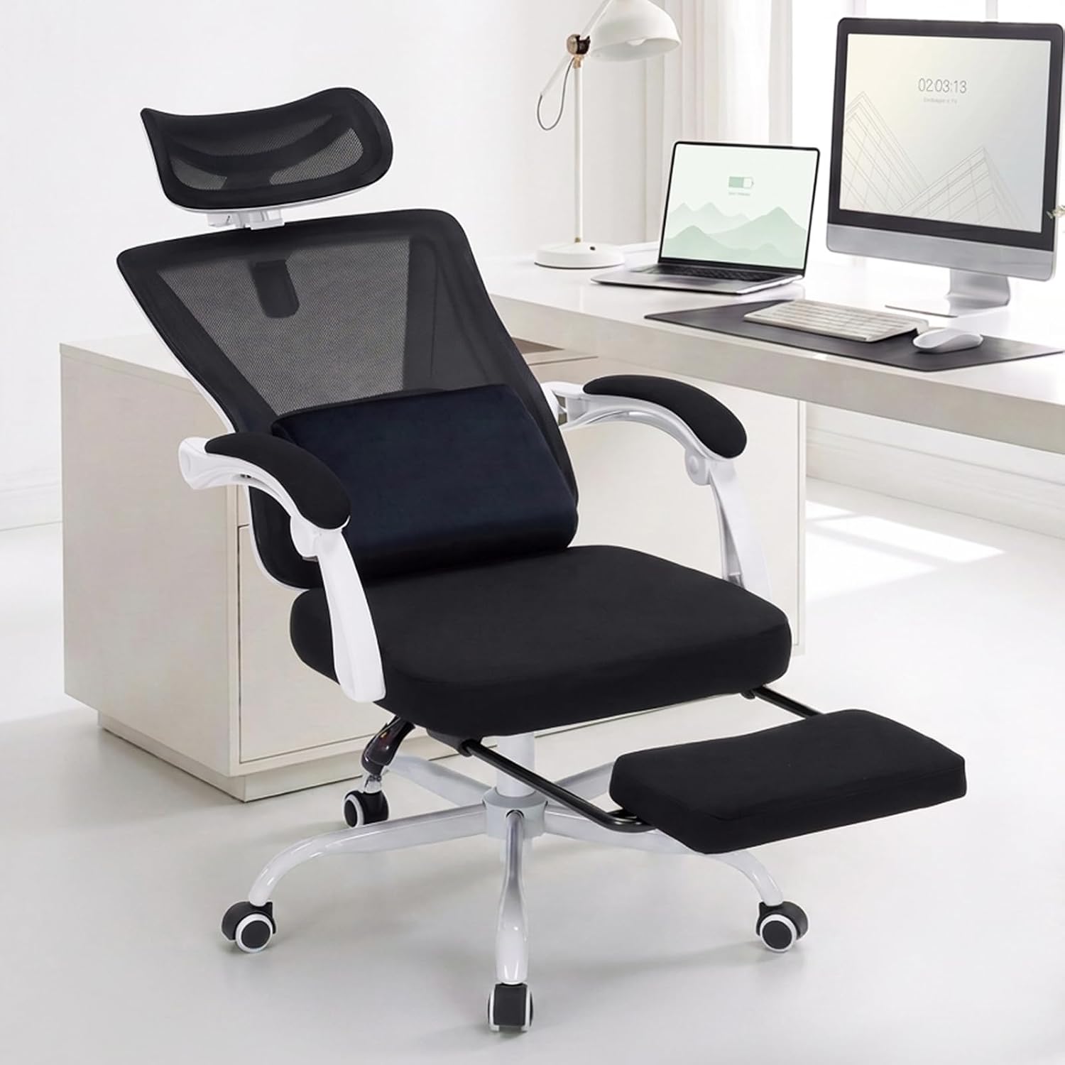 Detalle de Ergonomic Office Chair with Mesh Back