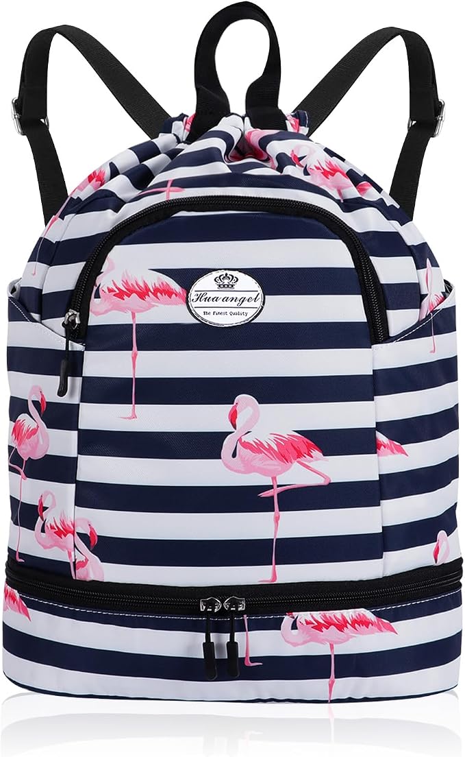 Detalle de HUA ANGEL Mochila Deportiva Ligera con Bolsillos 🏃♀