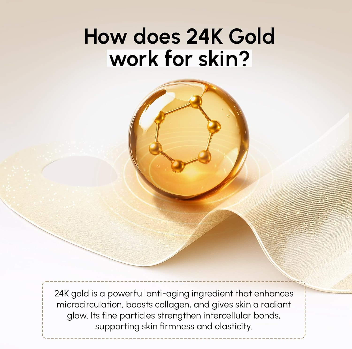 Thumbnail 4 de MAREE Chin Strap V Line Lifting Mask (24K Gold) Hydrogel Double Chin & Neck Lift Tape Mask, 10 PCS