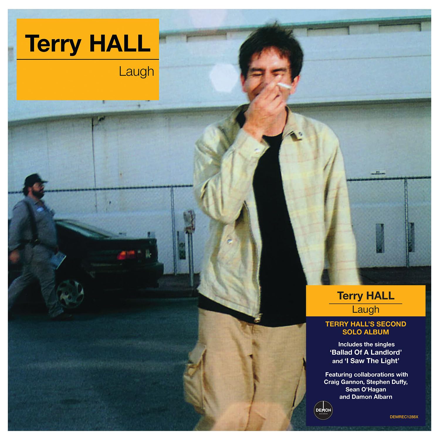 Detalle de Terry Hall Laugh Black Vinyl LP, 140g Black Vinyl