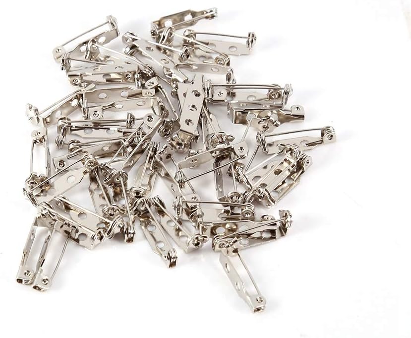 Thumbnail 6 de HEEPDD säkerhetsnålar, 50-pack i järn, silverfärgade i fyra storlekar