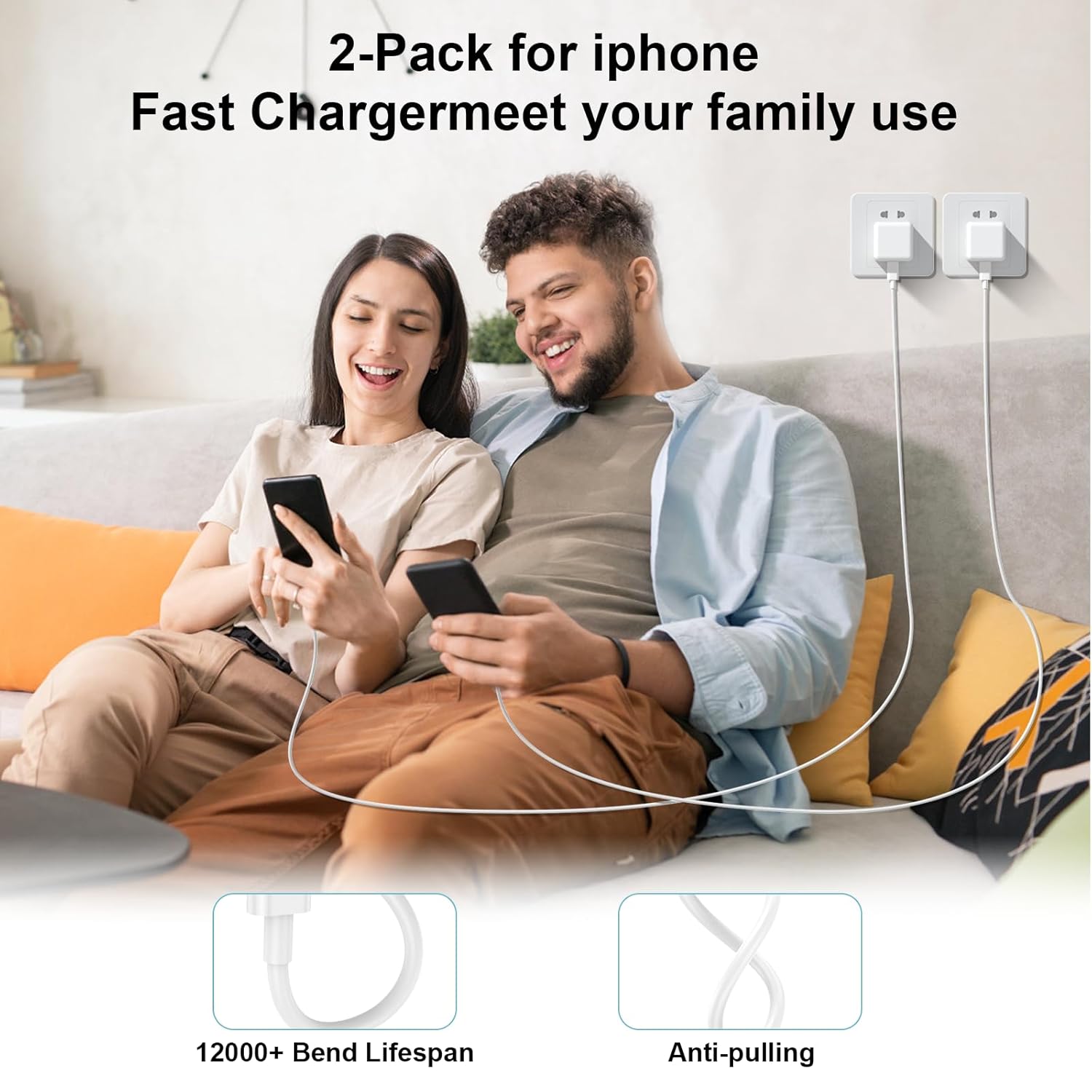 Thumbnail 6 de iPhone 16 Charger Cable and Plug 20W ⚡📱