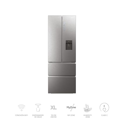 Thumbnail 2 de Haier FD 70 Series 7 HFW7720EWMP: Frigorífico con puerta francesa, dispensador de agua y conectividad WIFI