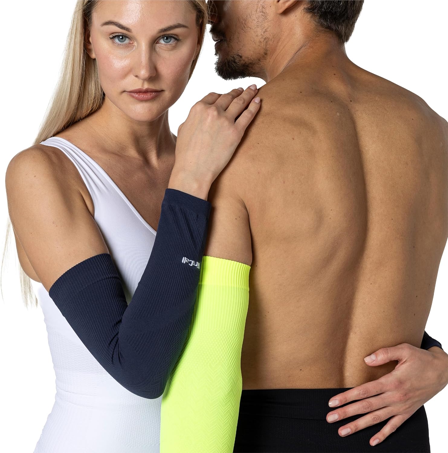 Thumbnail 6 de SlimCell Gambetti Manchon de Compression Sport Unisex – Support Musculaire et UV pour Running, Cyclisme et Plus