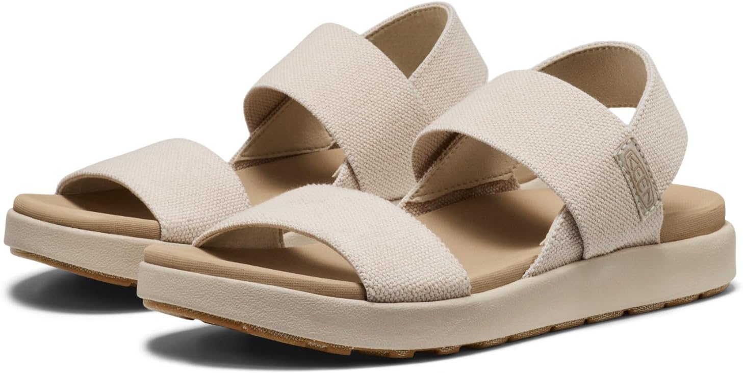 Detalle de KEEN Elle BACKLSTRAP Damenschuhe 1030141 – stilvoller Komfort mit sicherer Knöchelpassform