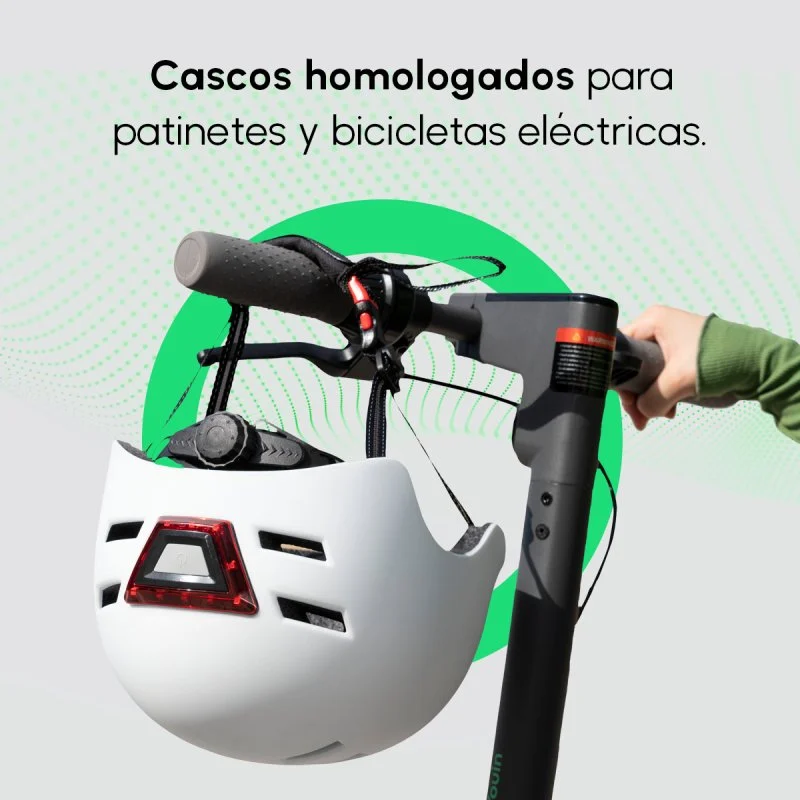 Thumbnail 2 de Youin Casco con luz LED Blanco talla L 58x61 cm