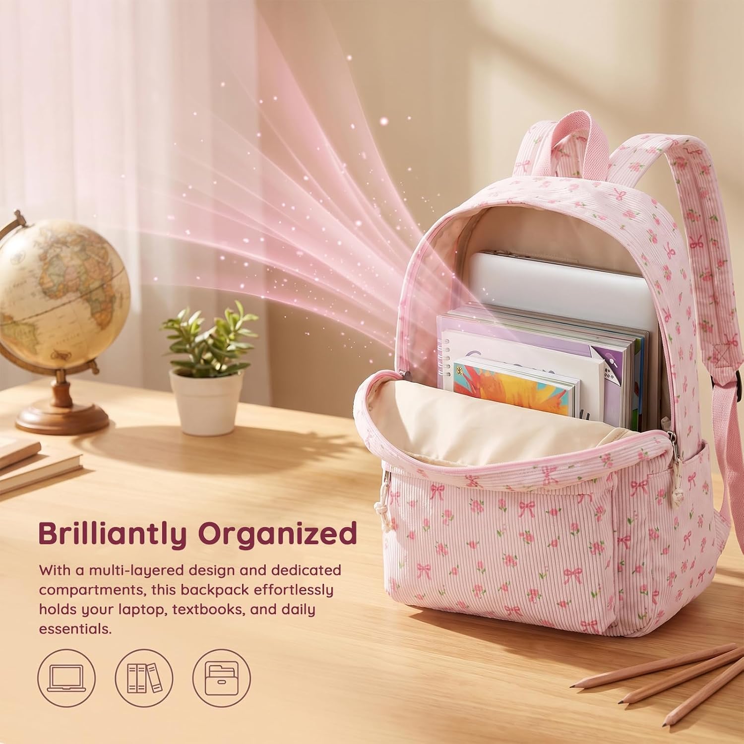 Detalle 1 de BTOOP Corduroy Backpack