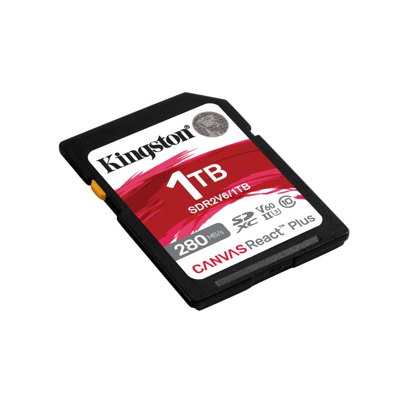 Detalle de Kingston Canvas React Plus SD 1TB