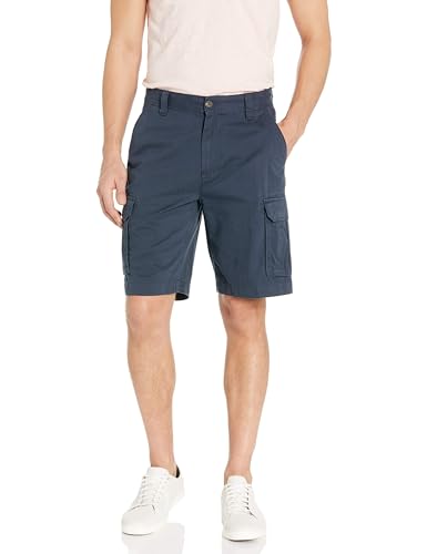 Detalle de Amazon Essentials Men's Classic Fit 10" Cargo Shorts with Pockets (Dark Navy, 42W)