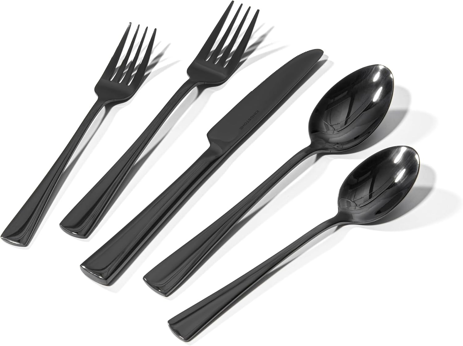 Detalle de Kingstone 40-Piece 18/10 Stainless Flatware Set