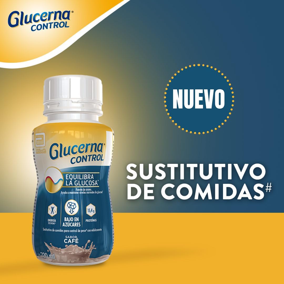 Detalle 2 de Glucerna Control sabor café 4x220ml
