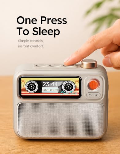 Thumbnail 4 de Divoom Flowtoo White Noise Machine, Bluetooth Speaker & Alarm Clock (White)