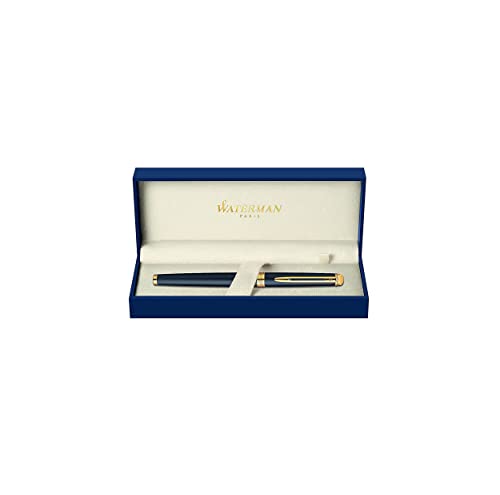 Detalle 2 de Waterman Hemisphere Pluma Fuente Negro Mate Oro ✒